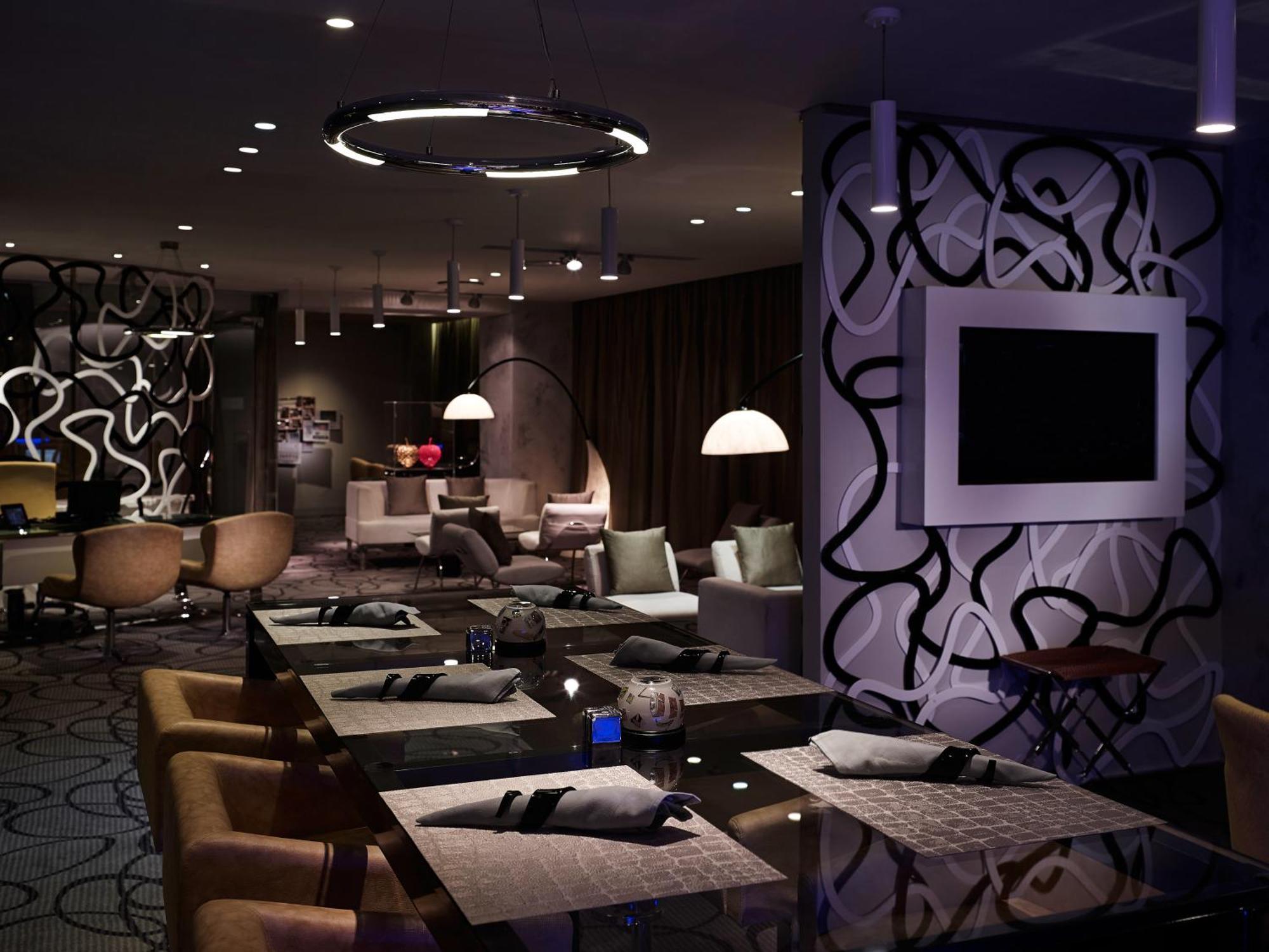 Pullman Jakarta Central Park Eksteriør bilde 3D rendering of a restaurant interior